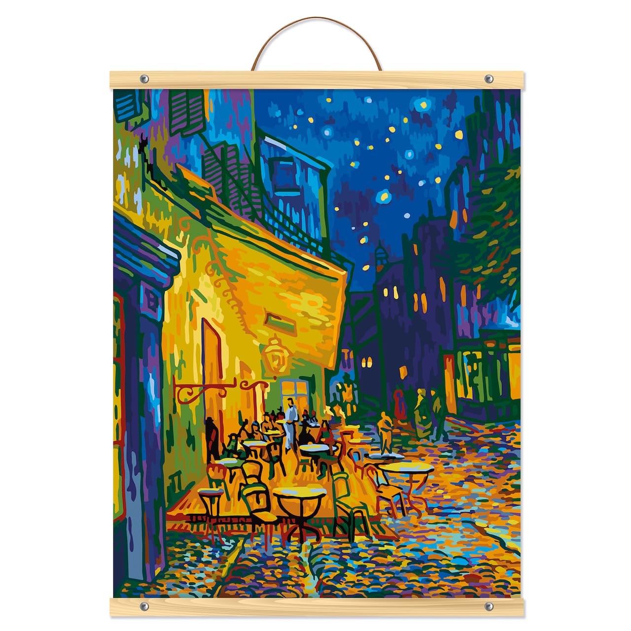 12 Pack: Terrace at Night Paint-by-Number Kit by Artist's Loft™ Necessities™